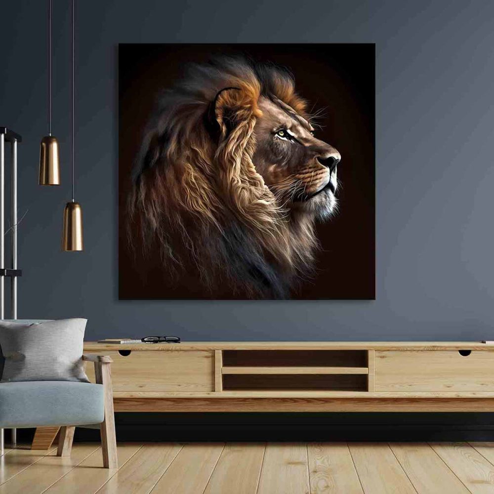Tableau déco murale lion Tableau déco murale lion