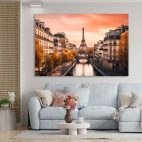 Toile murale paris