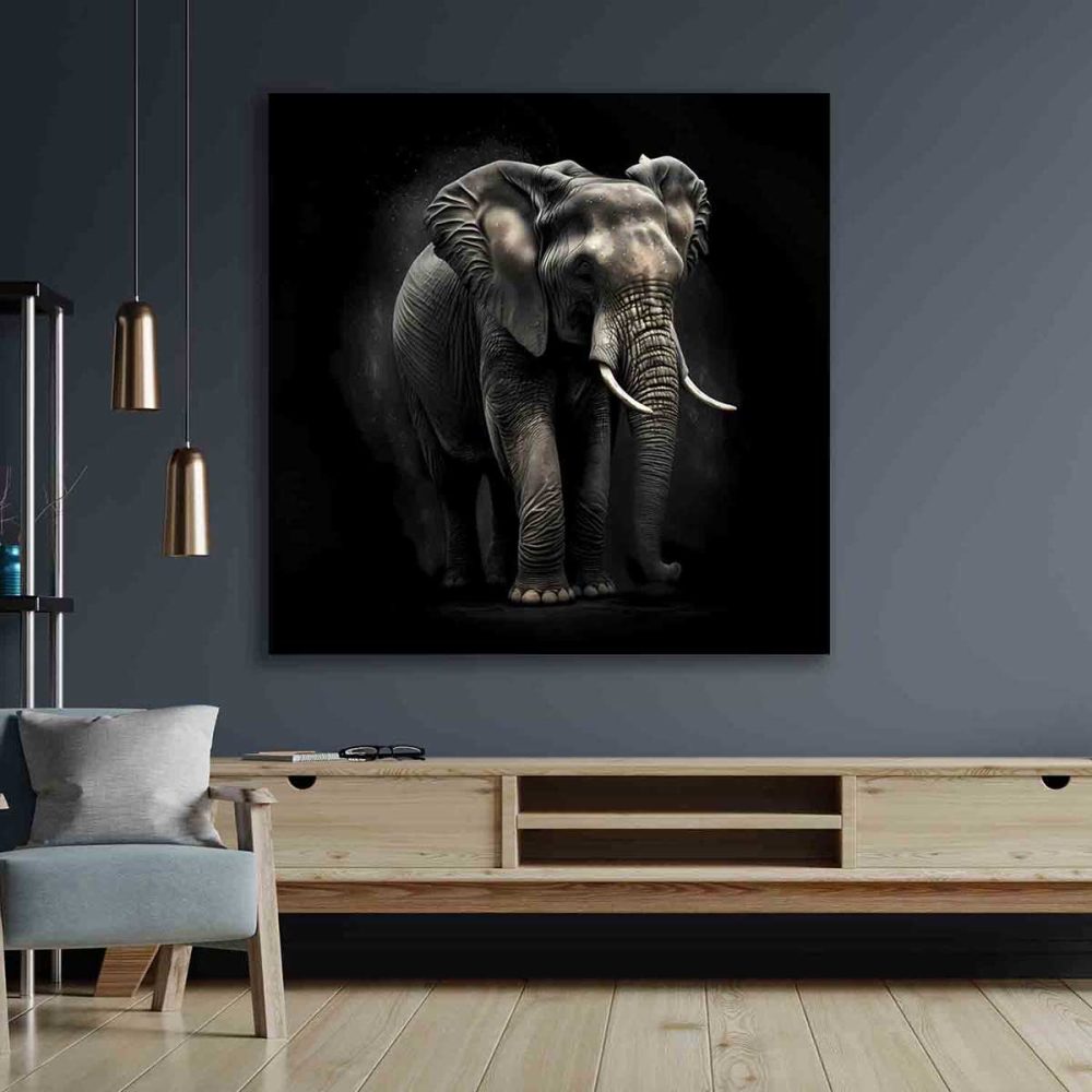 Decoration murale elephant