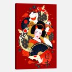 Tableau deco japonais geisha
