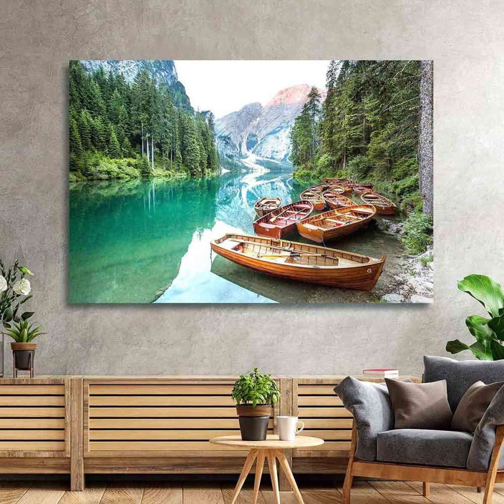 Tableau deco paysage montagne