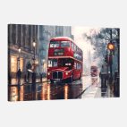 Tableau mural bus londres