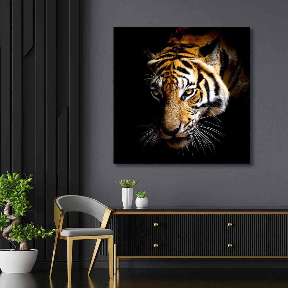 Tableau mural tigre salon Tableau mural tigre salon