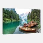Tableau mural montagne rivière