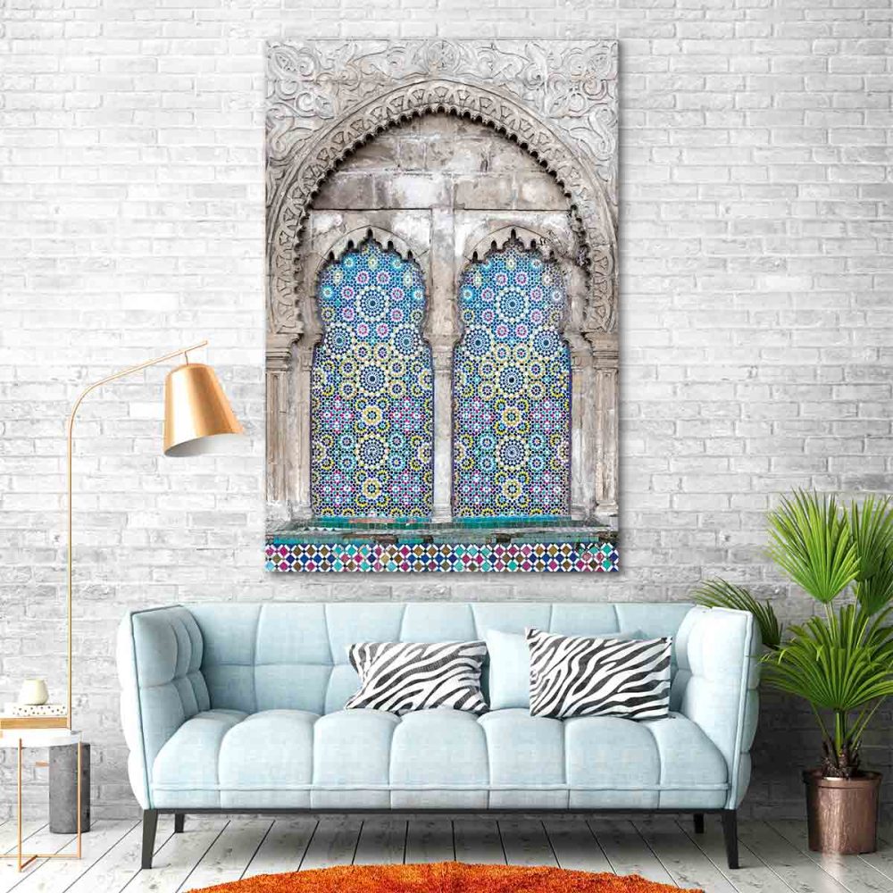 Tableau déco oriental mosaïque Tableau déco oriental mosaïque