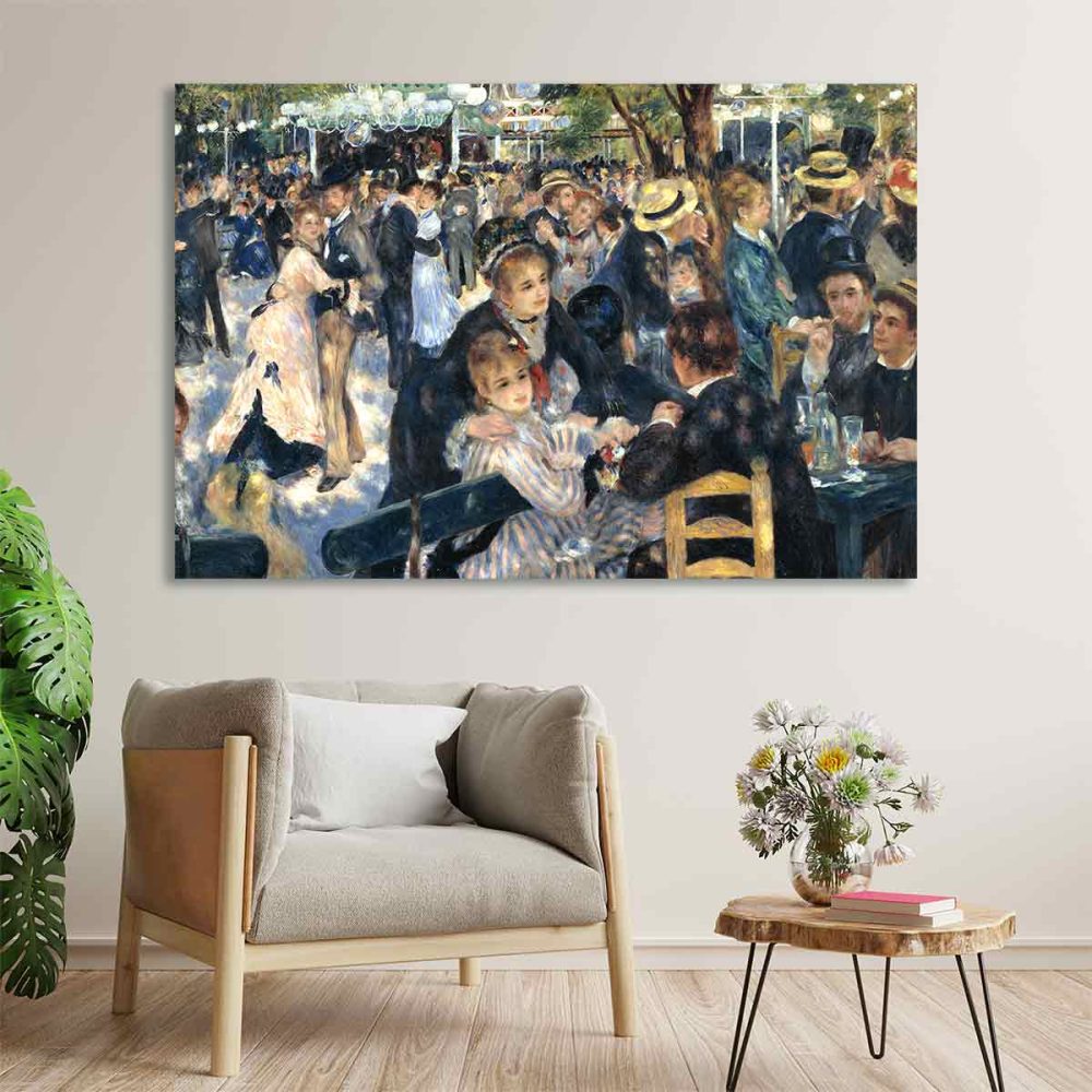 Tableau déco Bal du moulin de la Galette