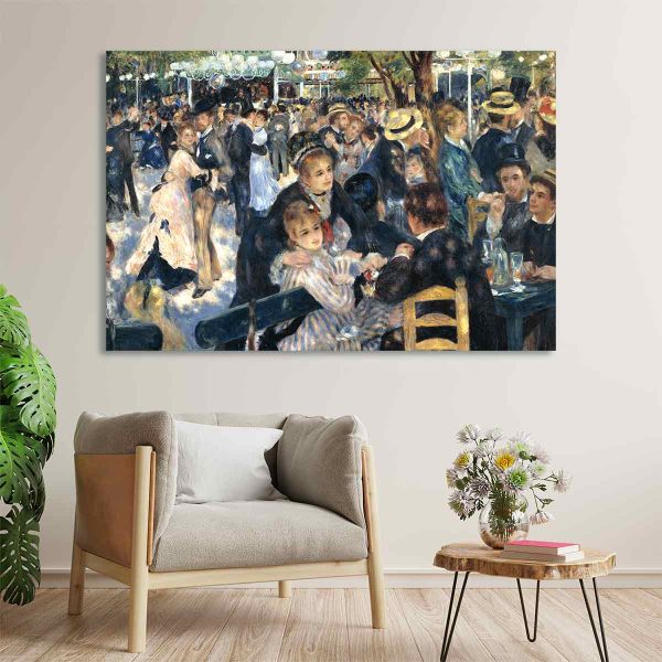 Tableau déco Bal du moulin de la Galette