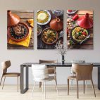 Tableau mural restaurant marocain
