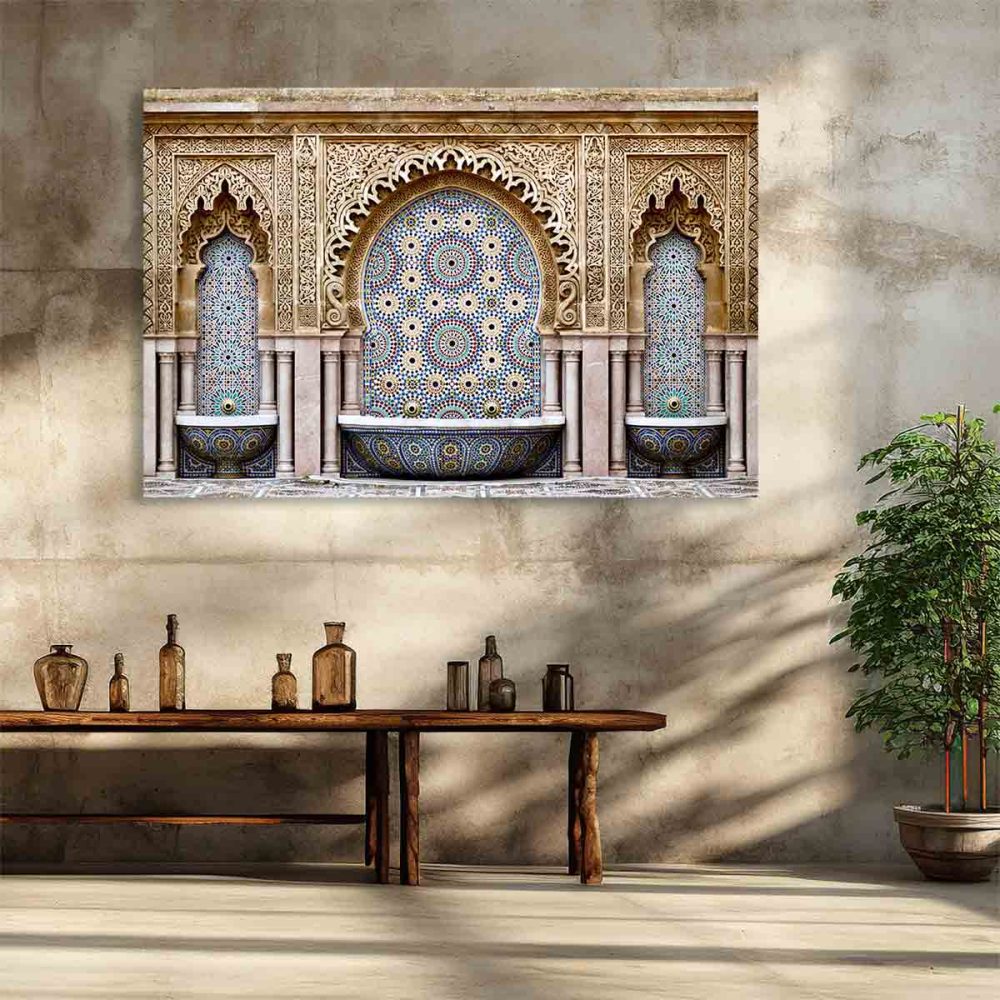 Cadre mural hammam