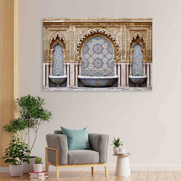 Décoration murale hammam