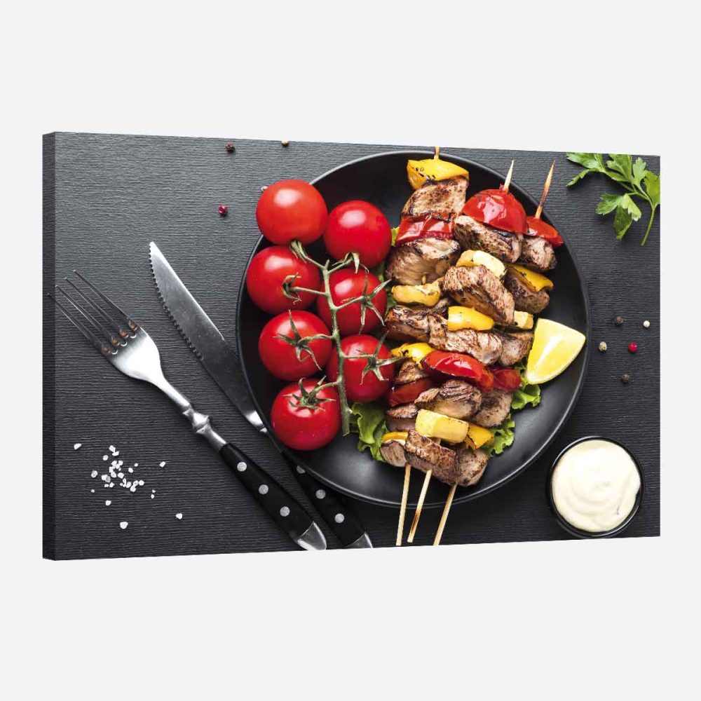 Tableau mural restaurant grill Tableau mural restaurant grill