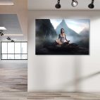 Tableau mural yoga