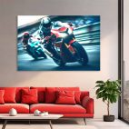 Cadre moto de course