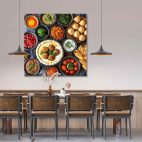 Cadre mural restaurant libanais