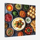 Tableau déco cuisine libanaise