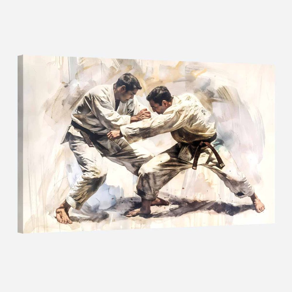 Tableau déco judo