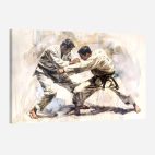 Tableau déco judo