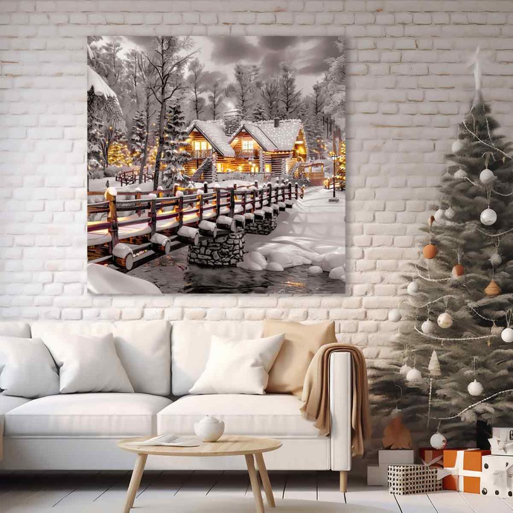 tableau déco noël