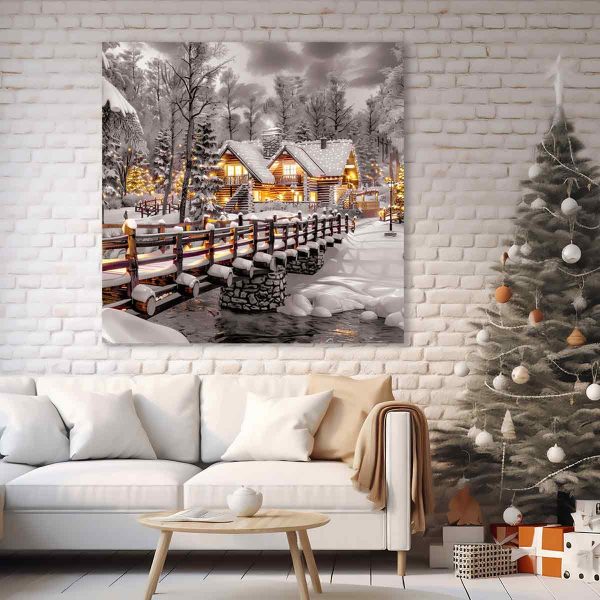 tableau déco noël