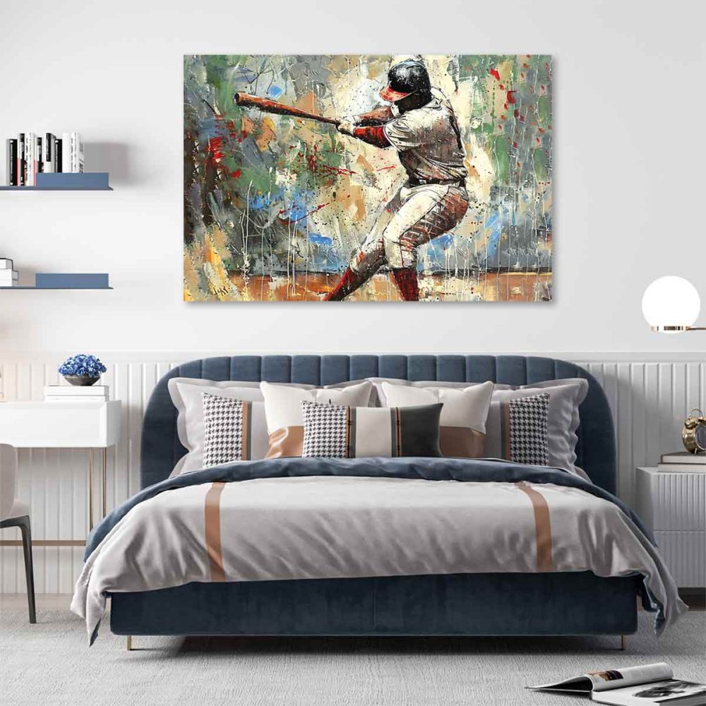 Tableau mural baseball