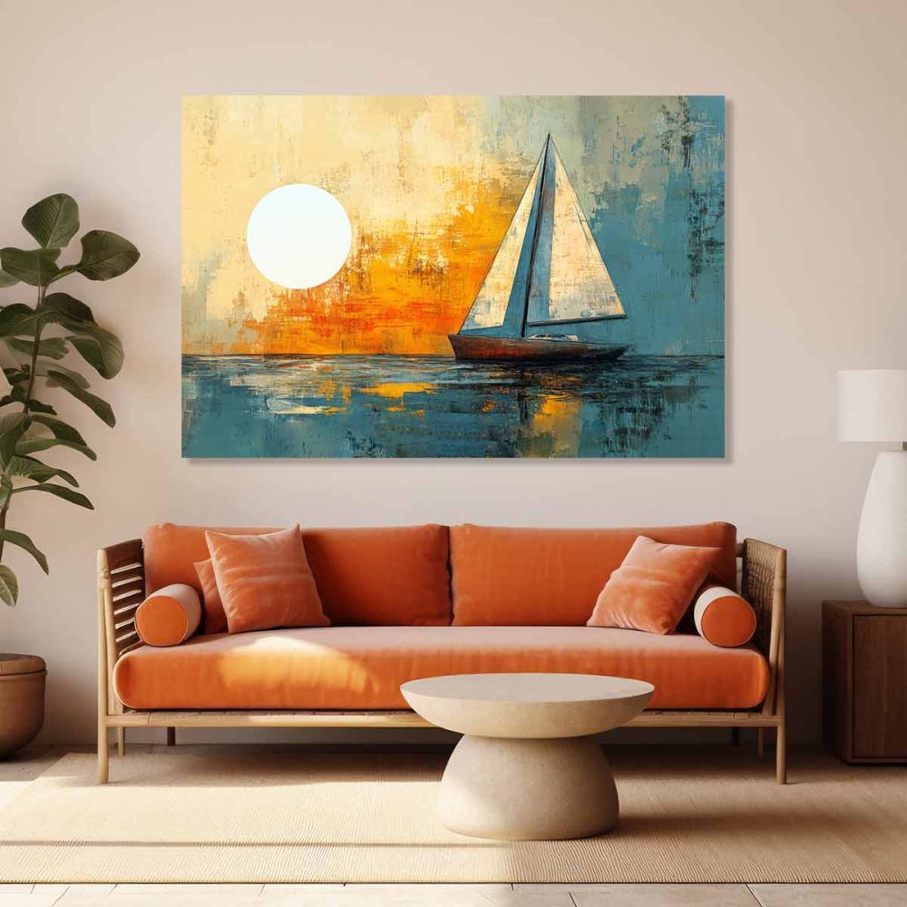 Tableau mural bateau