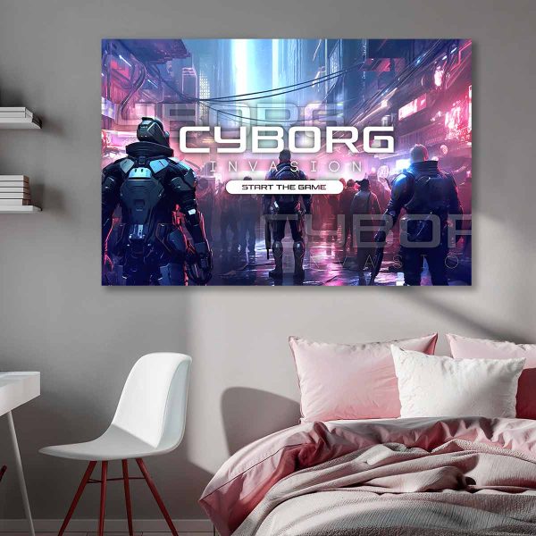 Tableau mural gaming