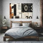 Tableau mural industriel