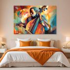 Tableau mural musique