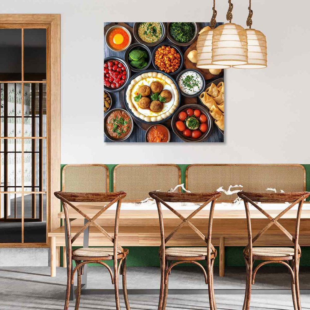 Tableau mural restaurant libanais Tableau mural restaurant libanais