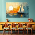 Toile bateau