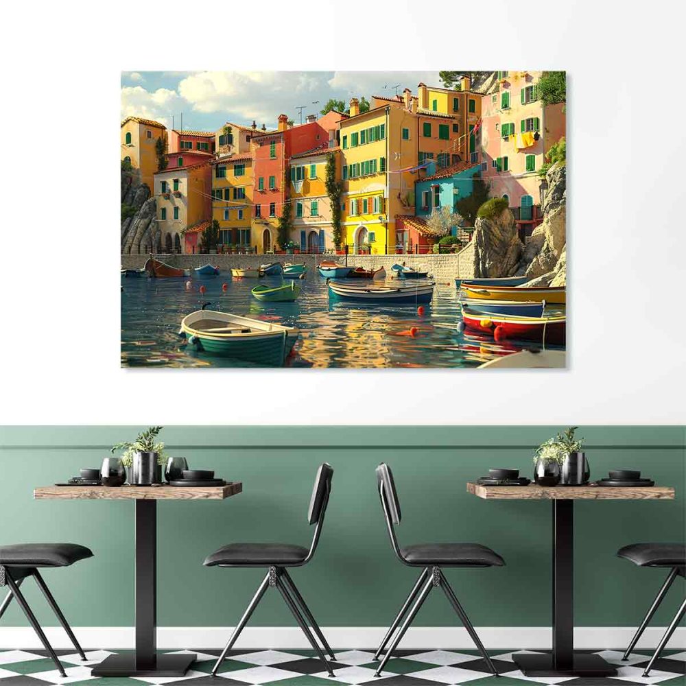 Toile déco italie Toile déco italie