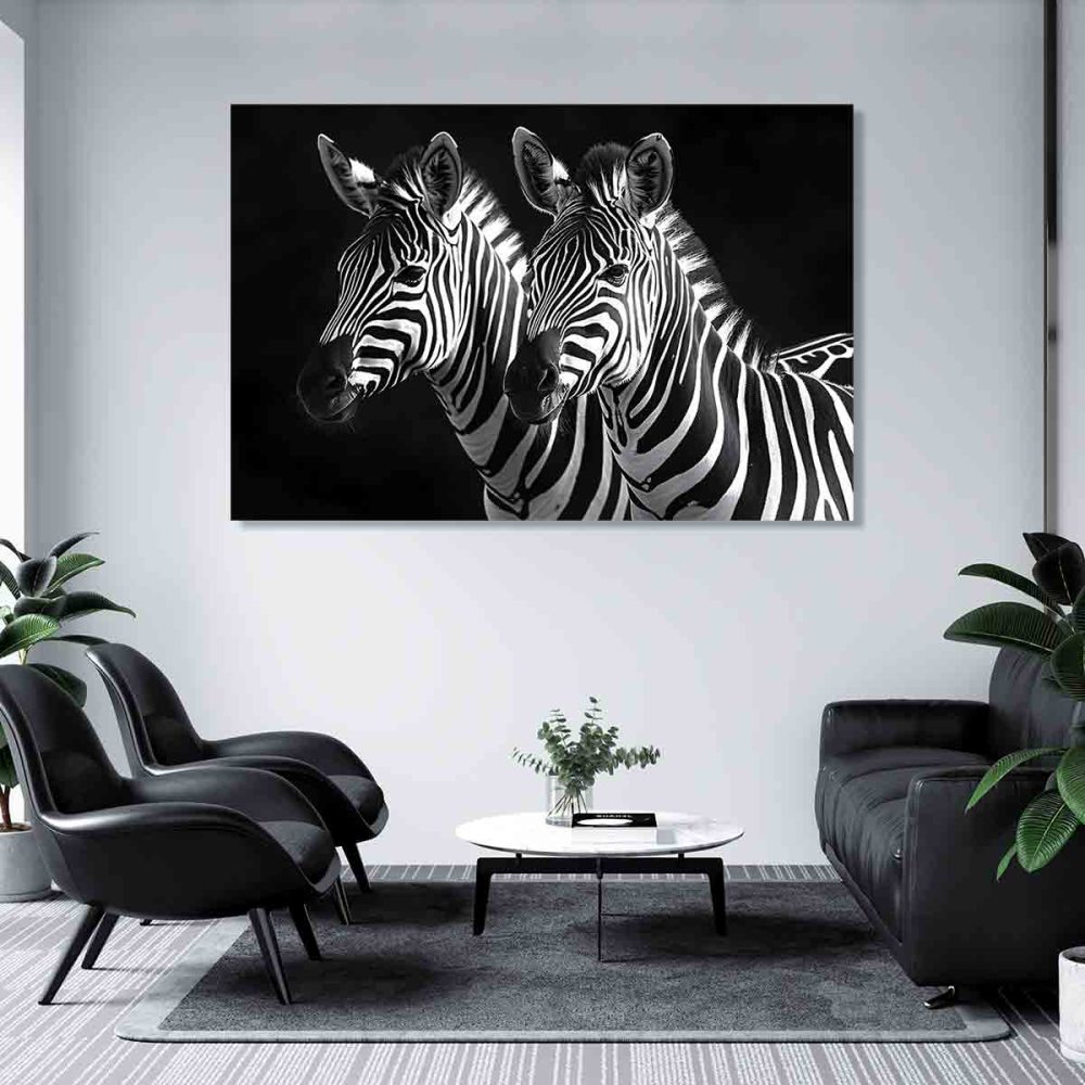 Toile murale zèbre Toile murale zèbre