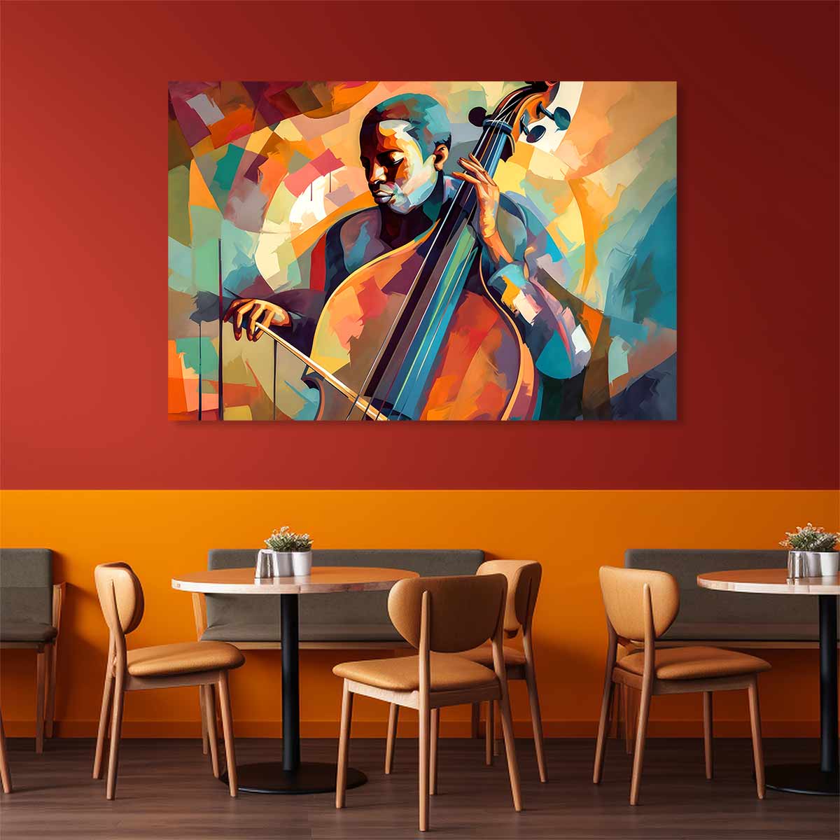 Tableau mural restaurant