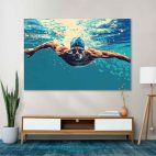Affiche natation