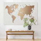 Décoration mappemonde
