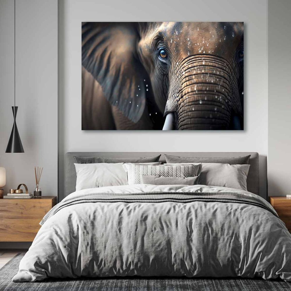 Décoration murale éléphant