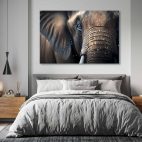 Décoration murale éléphant