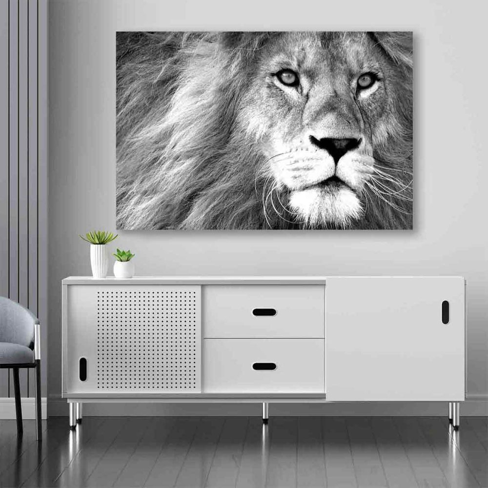 Décoration murale lion