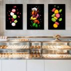 Décoration murale pâtisserie