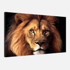Grand cadre lion