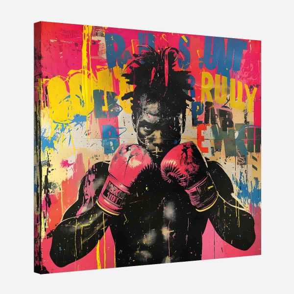 Tableau déco boxe