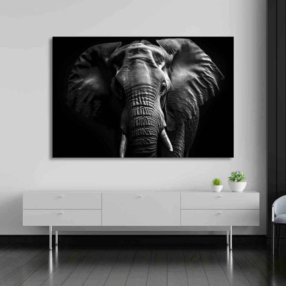 Tableau déco éléphant Tableau déco éléphant