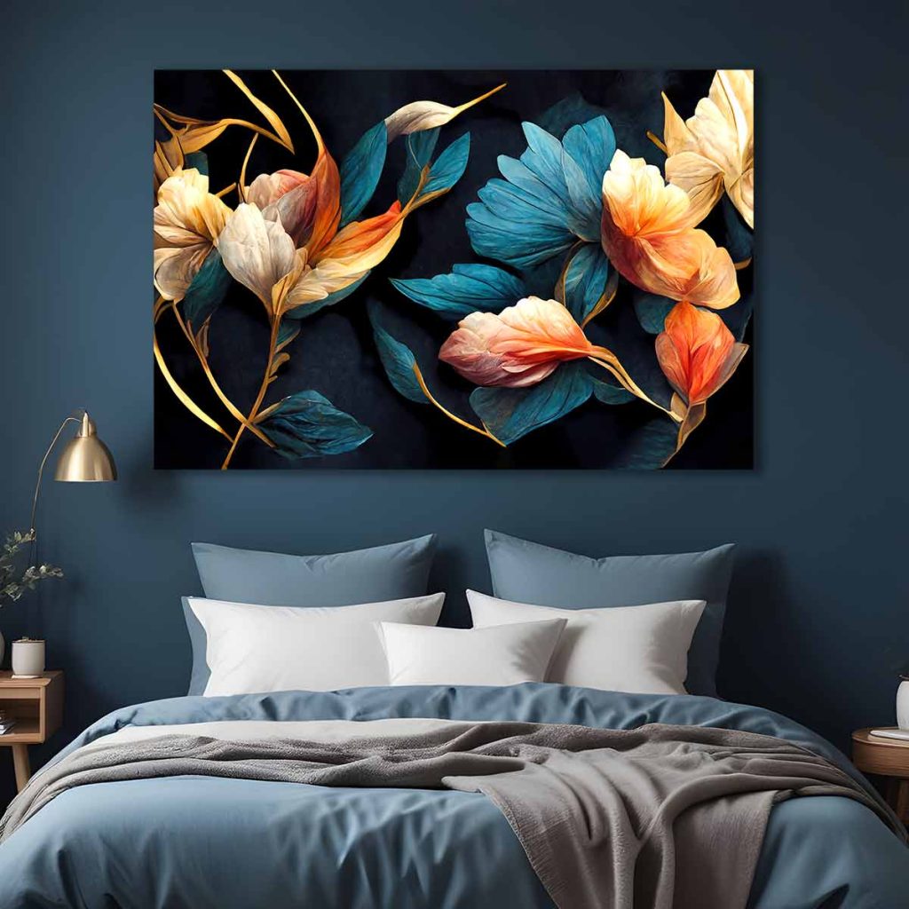 Tableau déco fleur