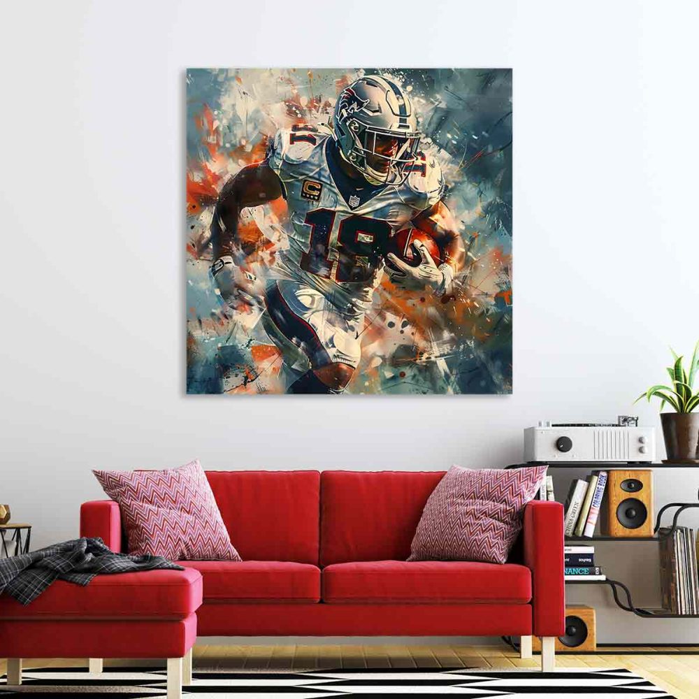 Tableau déco football américain