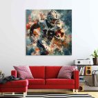 Tableau déco football américain