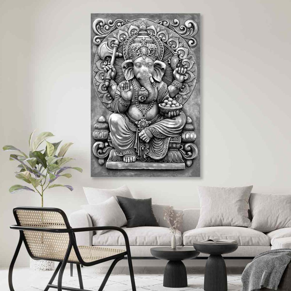 Tableau zen noir te blanc Tableau zen noir te blanc