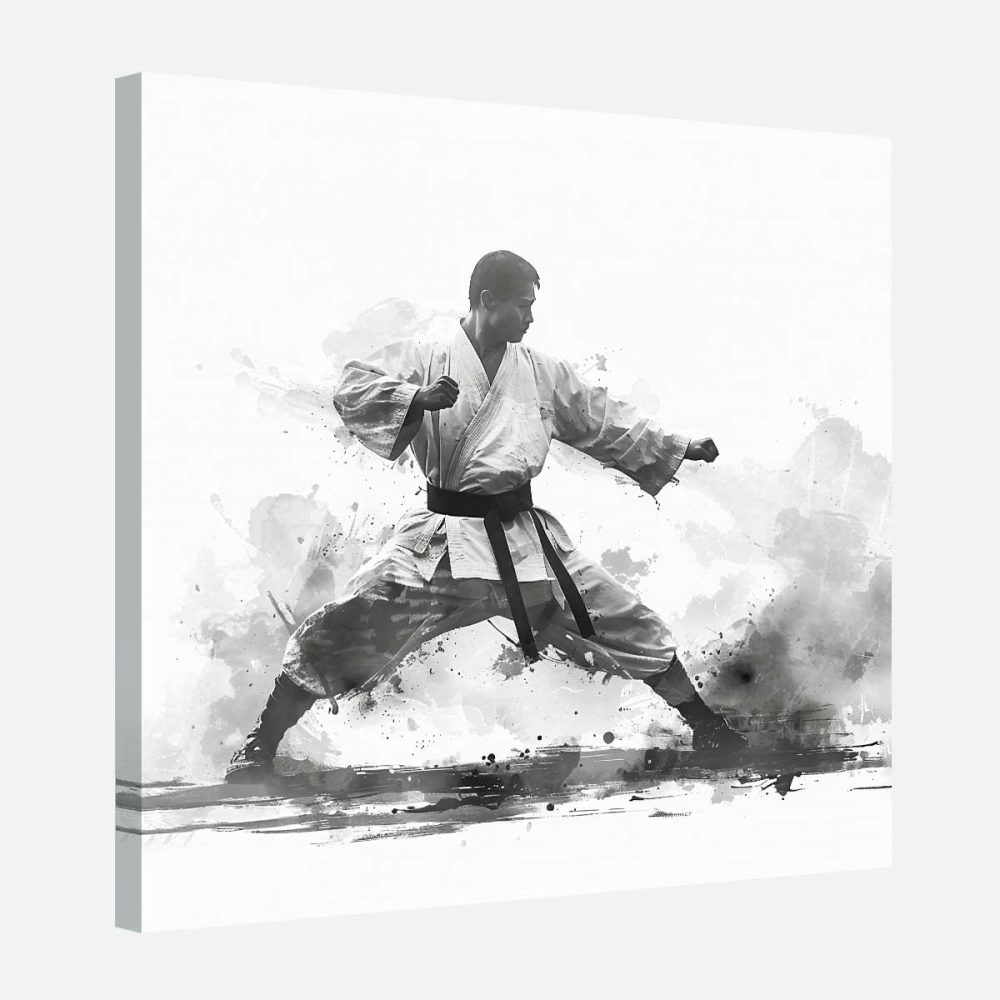 Tableau déco karaté