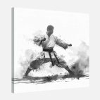 Tableau déco karaté