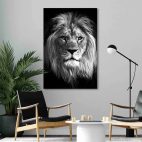 Tableau déco lion
