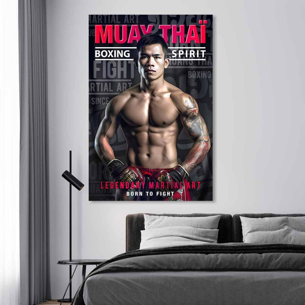 Tableau déco muay thaï Tableau déco muay thaï